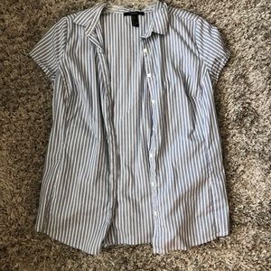 Forever 21 button up top!